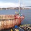 Forth Crossing bridge, Edinburgh, Scotland. Jet Grouting Off Shore